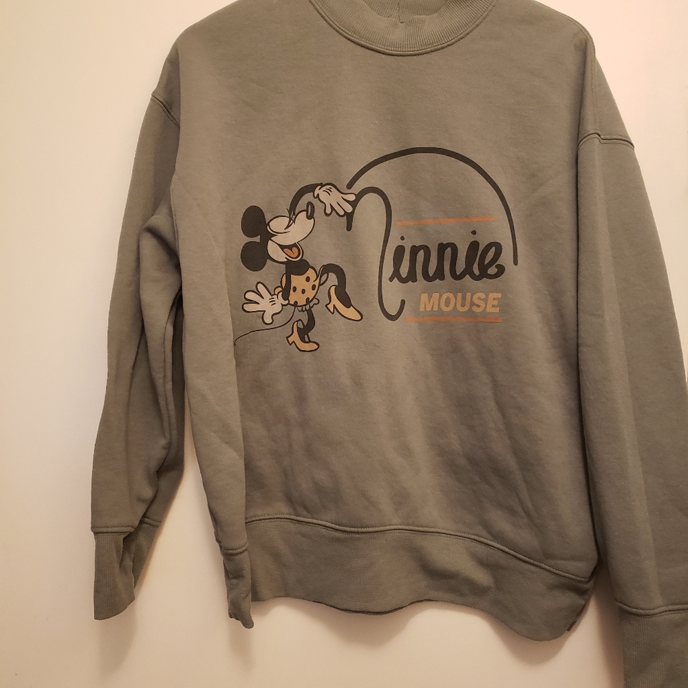 Gray Disney Mickey Mouse Men's Sweater